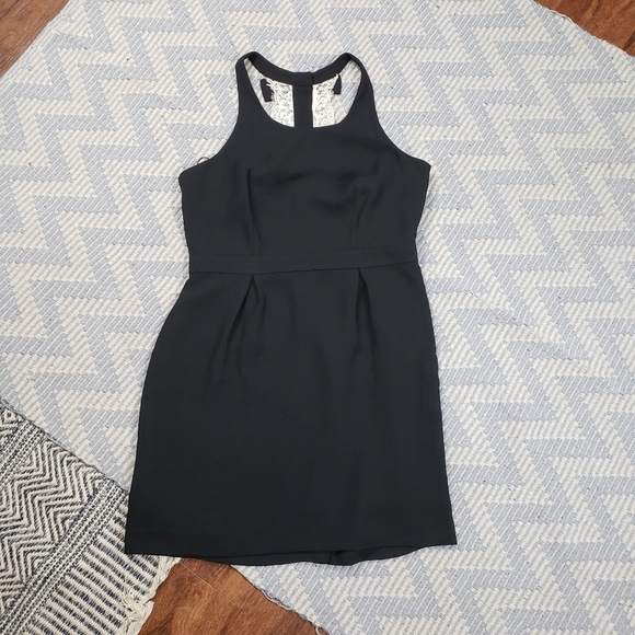 LC Lauren Conrad Dresses & Skirts - Lauren Conrad Black Dress with lace and bow back